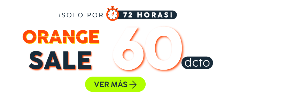 &iexcl;Solo por 72 horas! Hasta 60% dcto