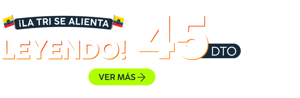 ¡Alenta a la TRI leyendo! Hasta 45% dto