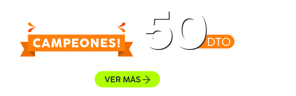 &iexcl;Finde XXI de Campeones! Hasta 50% dto