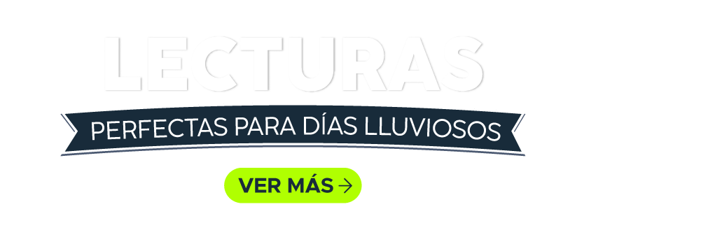 Los mejores libros para esta temporada de lluvias.
