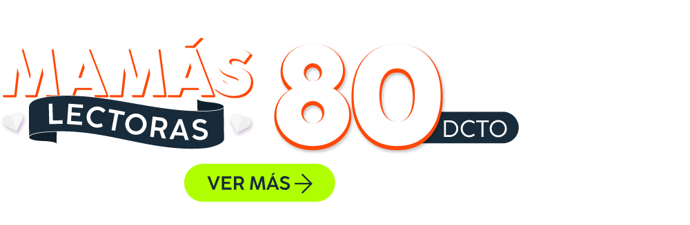 Especial Mamás lectoras hasta 80% dcto