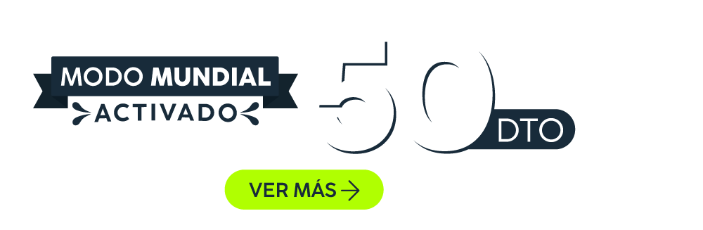 Modo Mundial hasta 50% dto